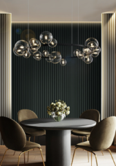 Подвесная серия люстр Modo Bubbles Black