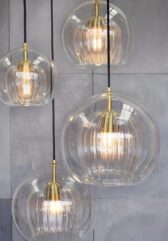 Подвесная серия люстр Pleated Crystal