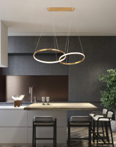Скандинавская серия люстр Chain Gold Lamp