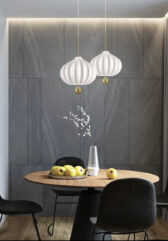 Suspended series of chandeliers Marshmallow Lamp