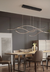 Chandelier Two Pairs Led Lamp