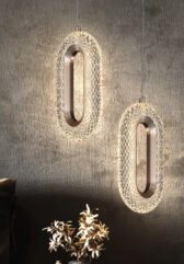 Pendant chandelier Ovaling