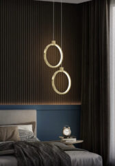 Hanging Chandelier Round Led Lamp