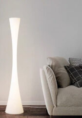 Plastic floor lamp